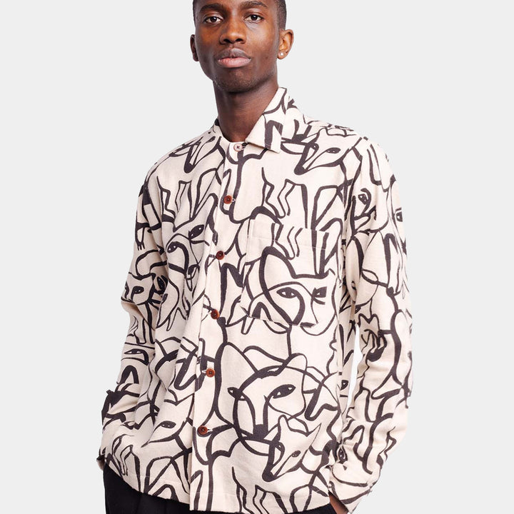 OLOW Slow Goupil Shirt - Ecru