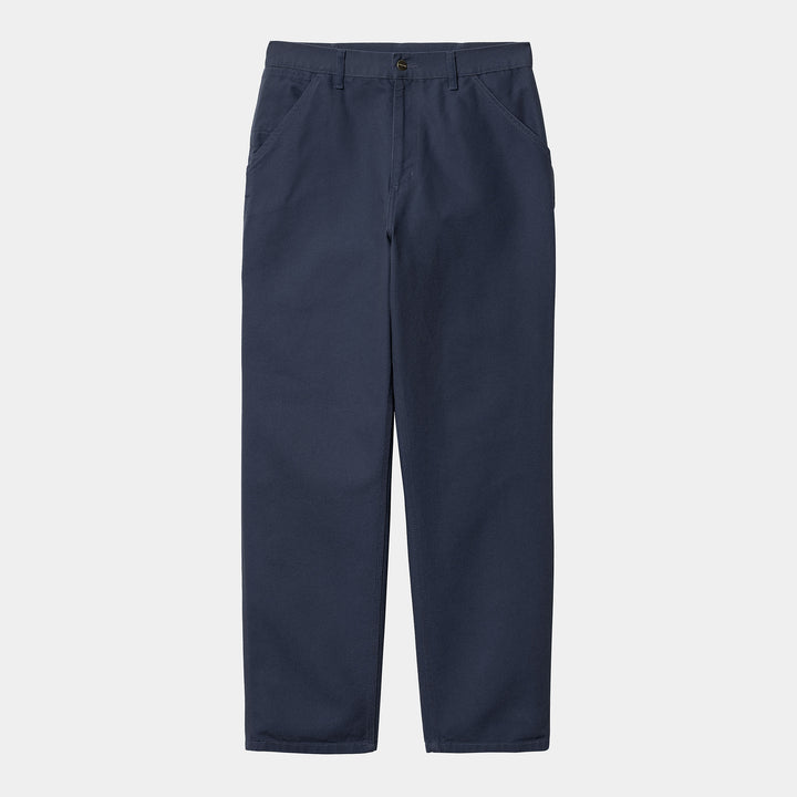 Carhartt WIP Single Knee Pant - Blue Rinsed