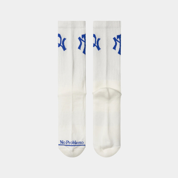 No Problemo NYP Socks - White