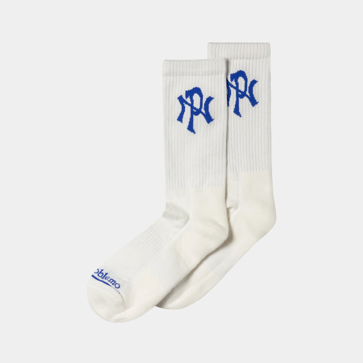 No Problemo NYP Socks - White