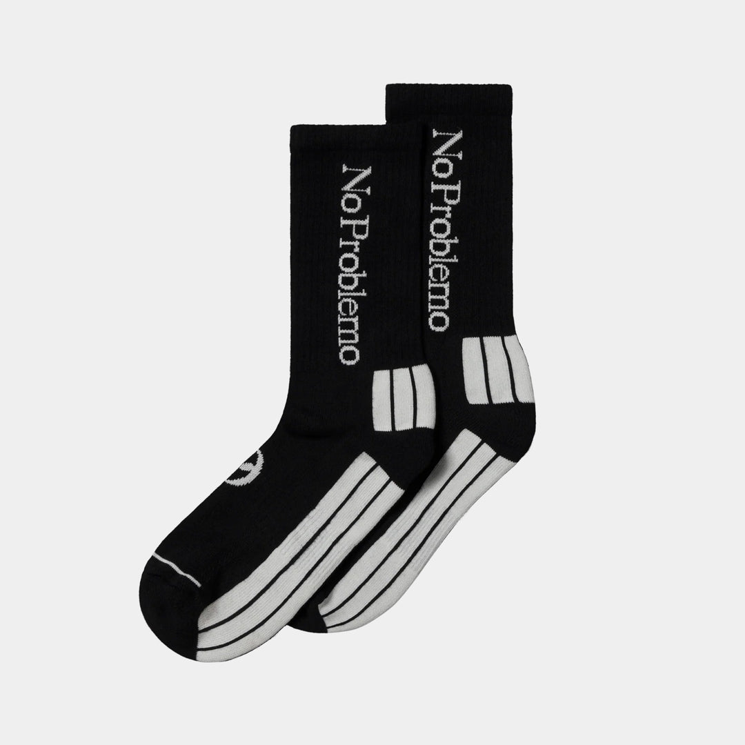 No Problemo Socks - Black