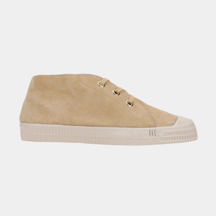 Novesta Star Chukka Shoe - Papyrus Suede Mono