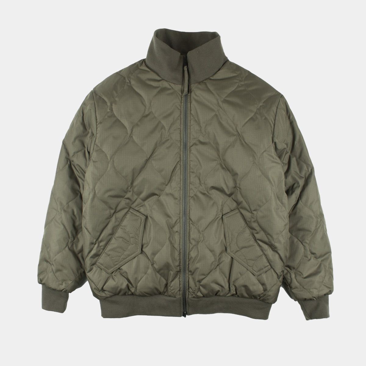 High neck military discount jacket