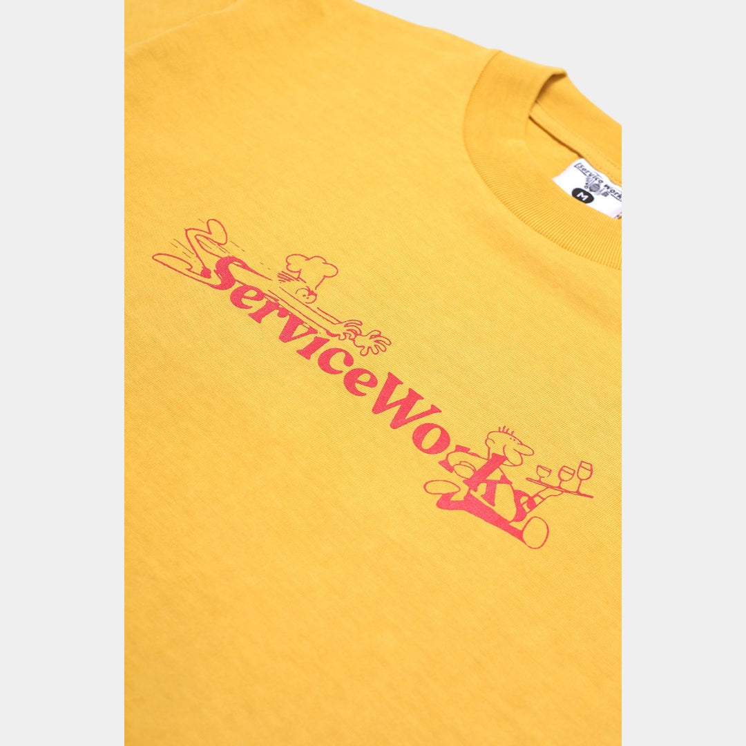 Service Works Chase T-Shirt - Gold
