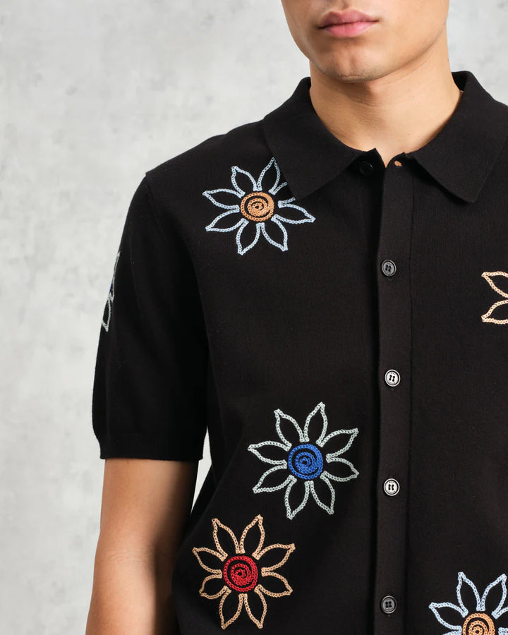 Wax London Tellaro Shirt - Black/Multi