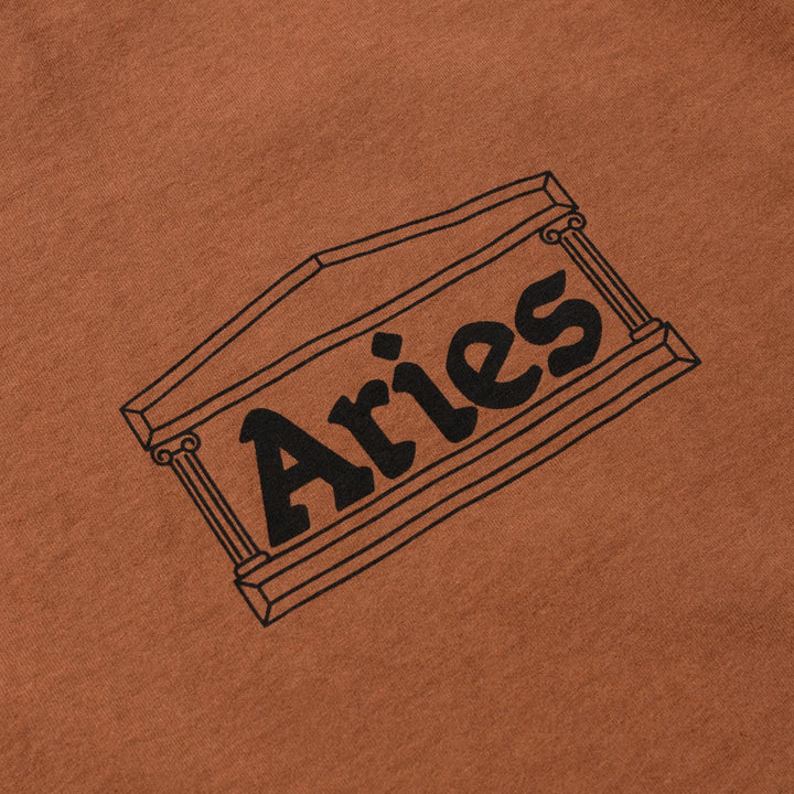 Aries Temple T-Shirt - Brown