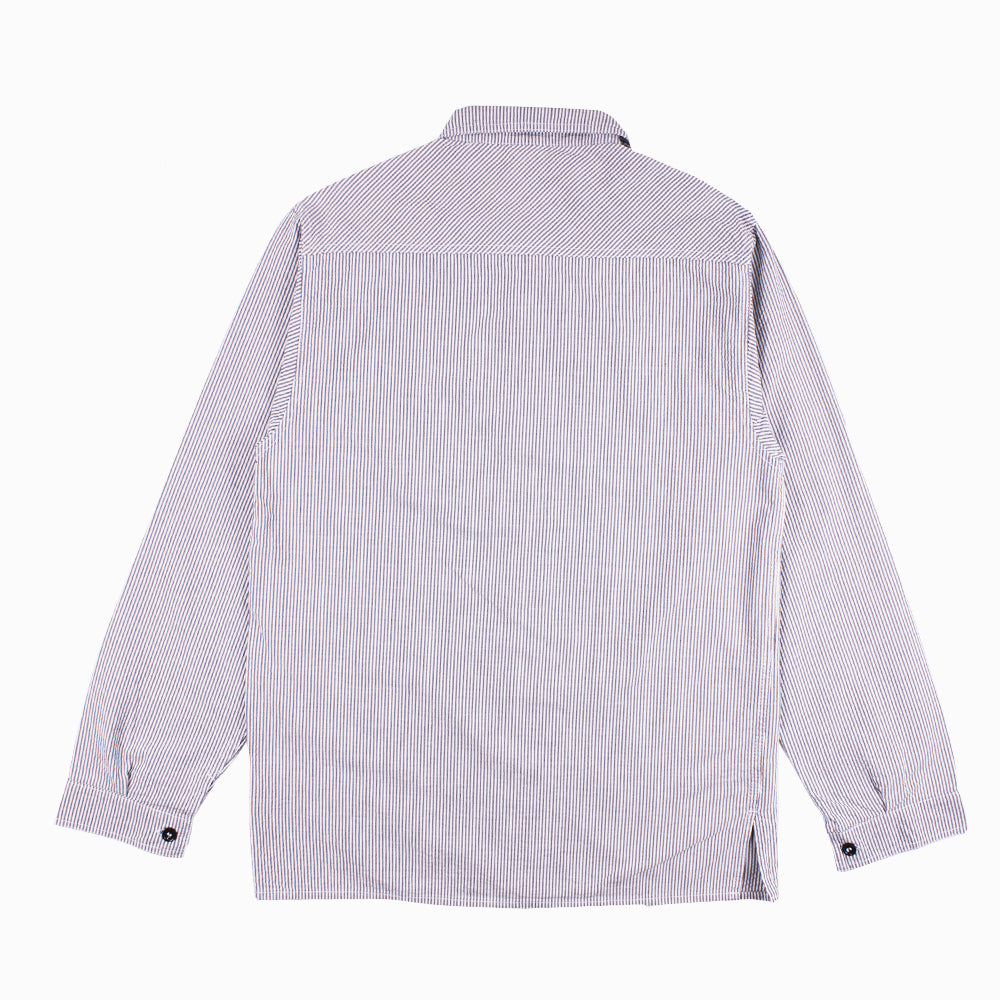 Vetra Seersucker Overshirt - Stripe