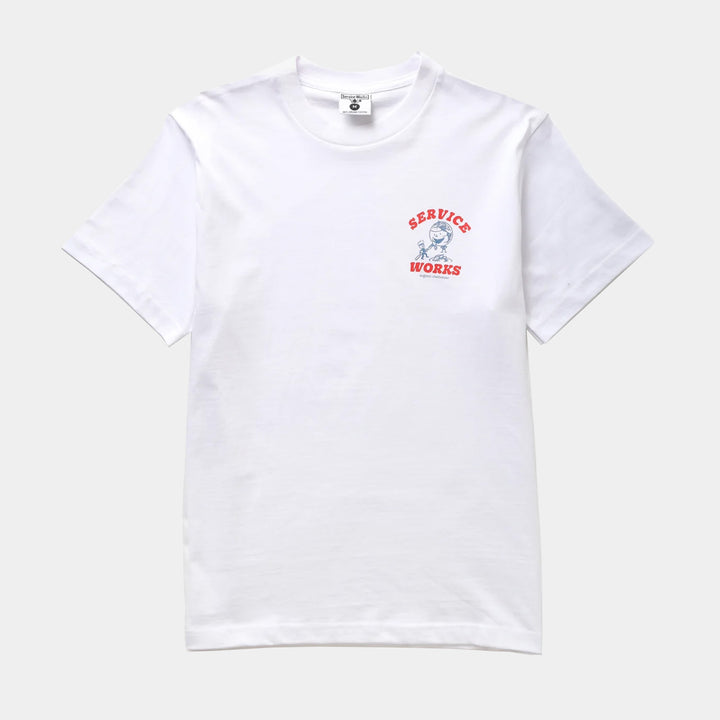 Service Works Organic Chefswear T-Shirt - White