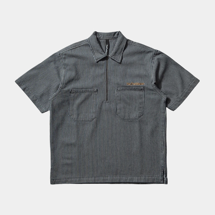 No Problemo SS Work Shirt - Denim/Blue