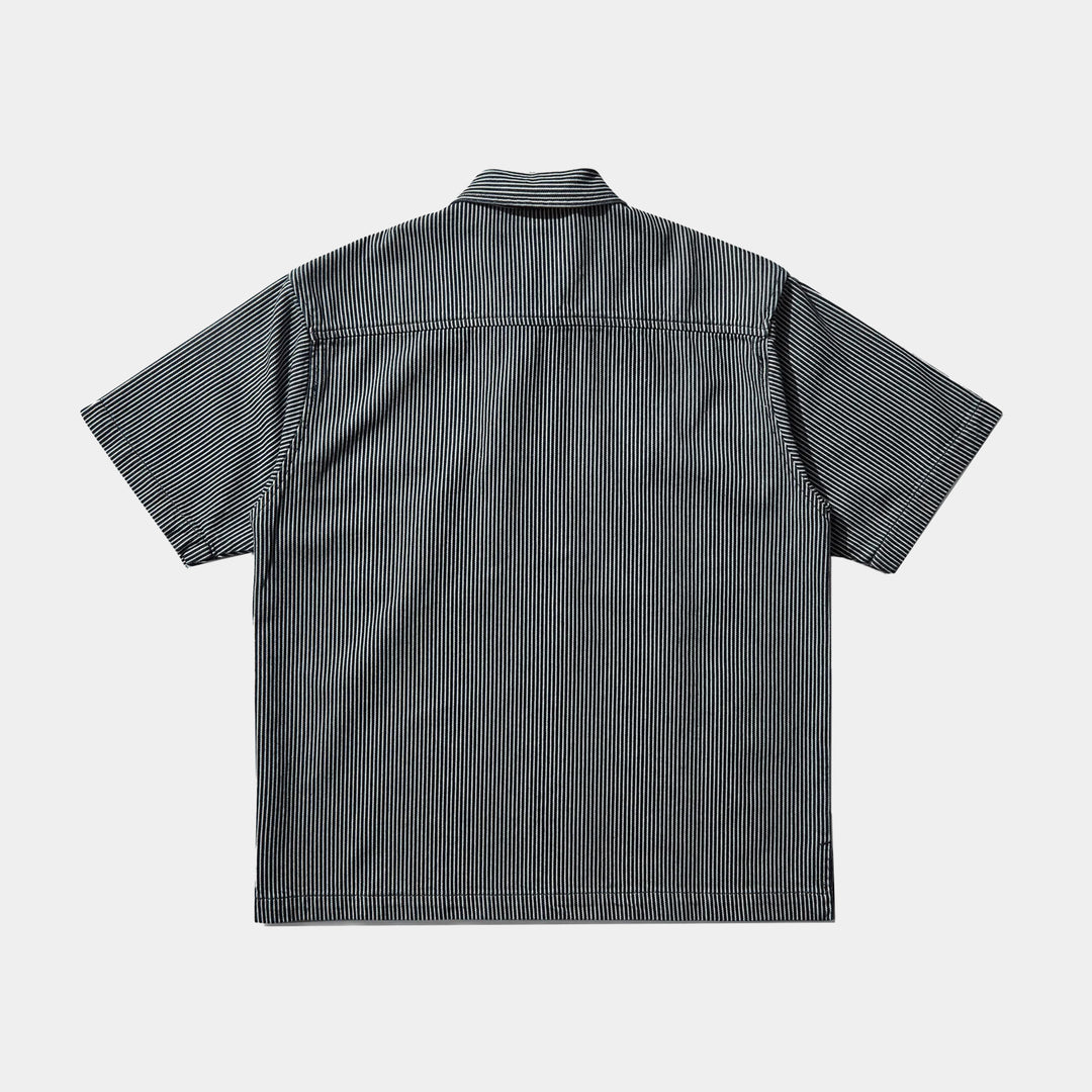 No Problemo SS Work Shirt - Denim/Blue