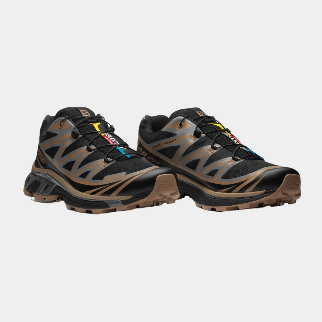 Salomon XT-6 Trainers - Black/Portabella/Pewter