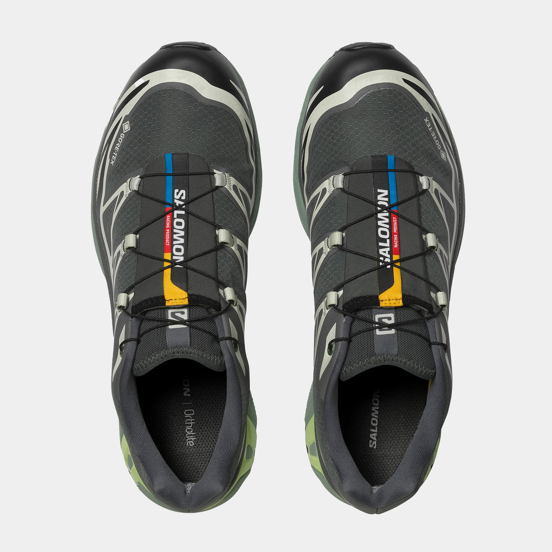 Salomon XT-6 GTX Trainers - Urban Chic/Black/Lime