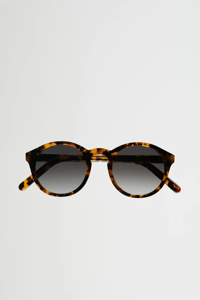 Monokel Eyewear - Barstow Havana Sunglasses - Gradient Grey Lens