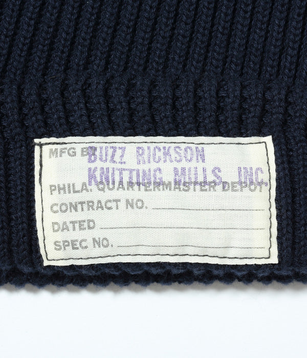 Buzz Rickson's Cotton Watch Hat - Navy