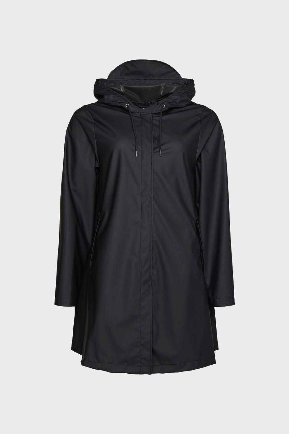 Rains Women A-Line Jacket - Black