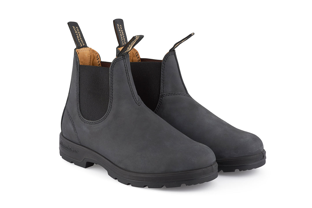 Blundstone 587 Boots - Rustic Black Leather