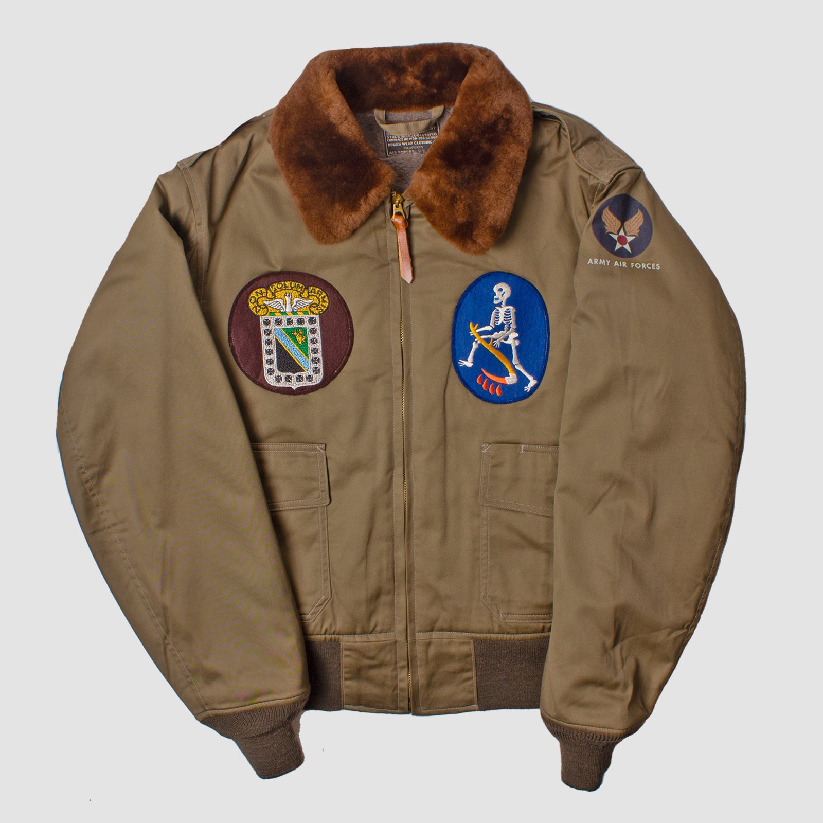 Buzz Rickson's B-10 13th Bomb Squad Flying Jacket – The Modern Draper