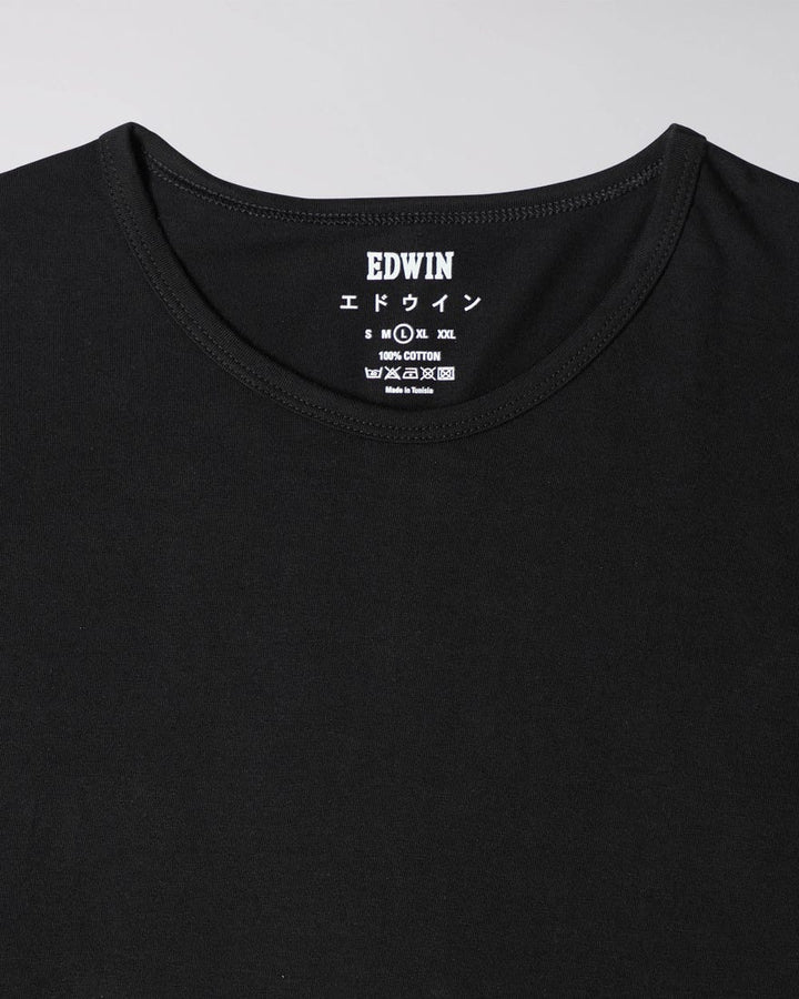 Edwin Double Pack T-Shirt - Black