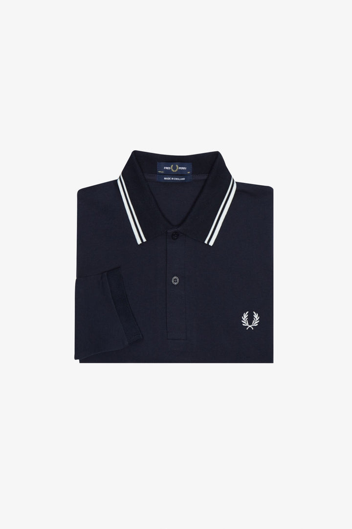 Fred Perry Twin Tipped M1212 Polo Shirt - Navy