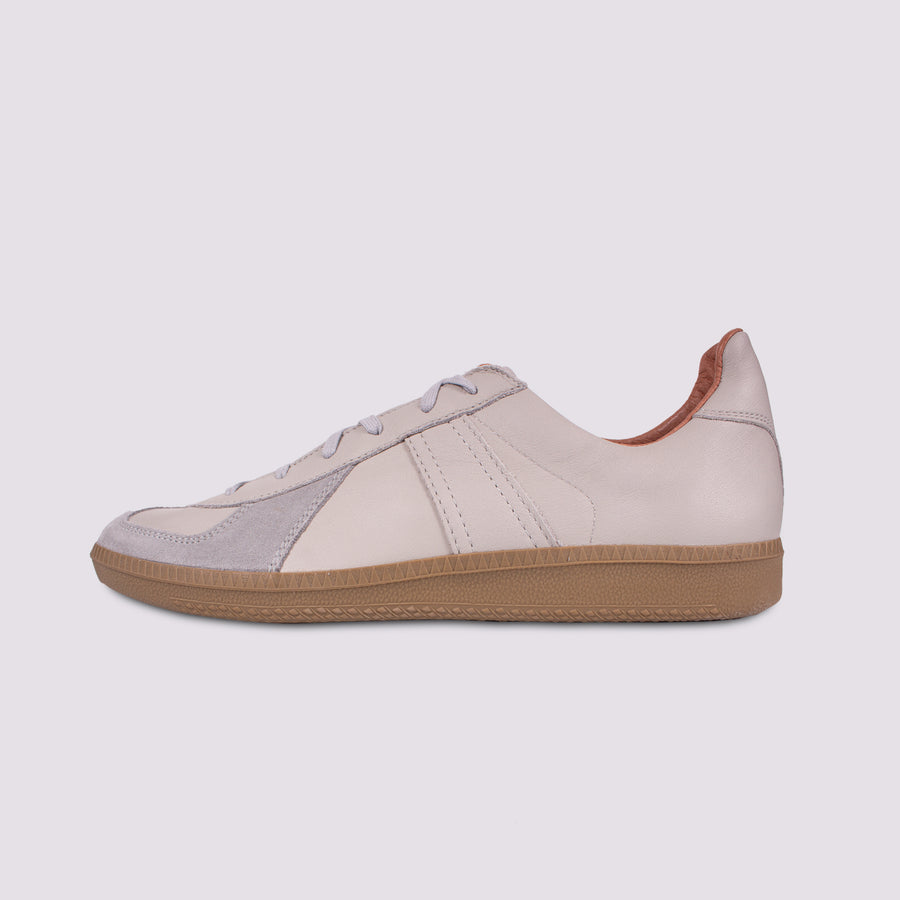 Reproduction of Found German Army Trainers 1700L - Light Grey