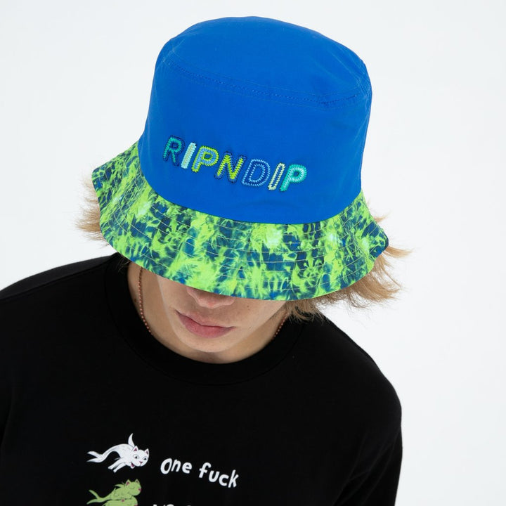 Rip N Dip Prisma Cotton Dyed Bucket Hat - Multi