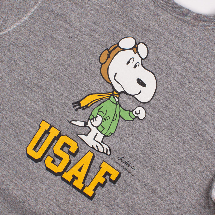 Buzz Rickson's x Peanuts US Air Force Sweatshirt - Grey