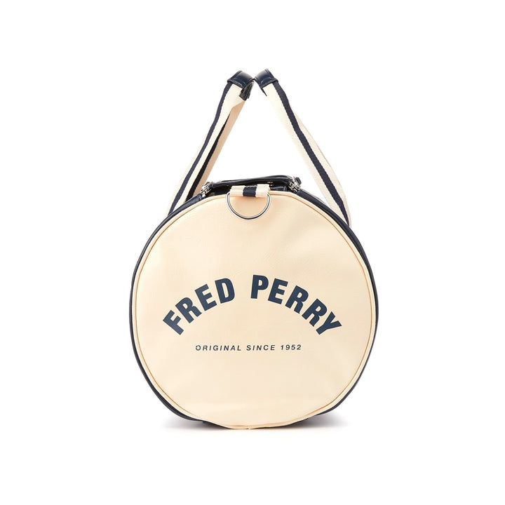 Fred Perry Classic Barrel Bag - Navy/Ecru