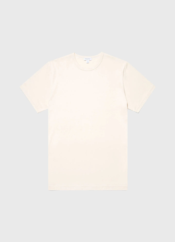 Sunspel Crew Neck T-shirt - Undyed