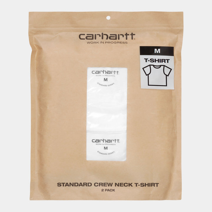 Carhartt WIP Standard T-Shirt 2 Pack - White