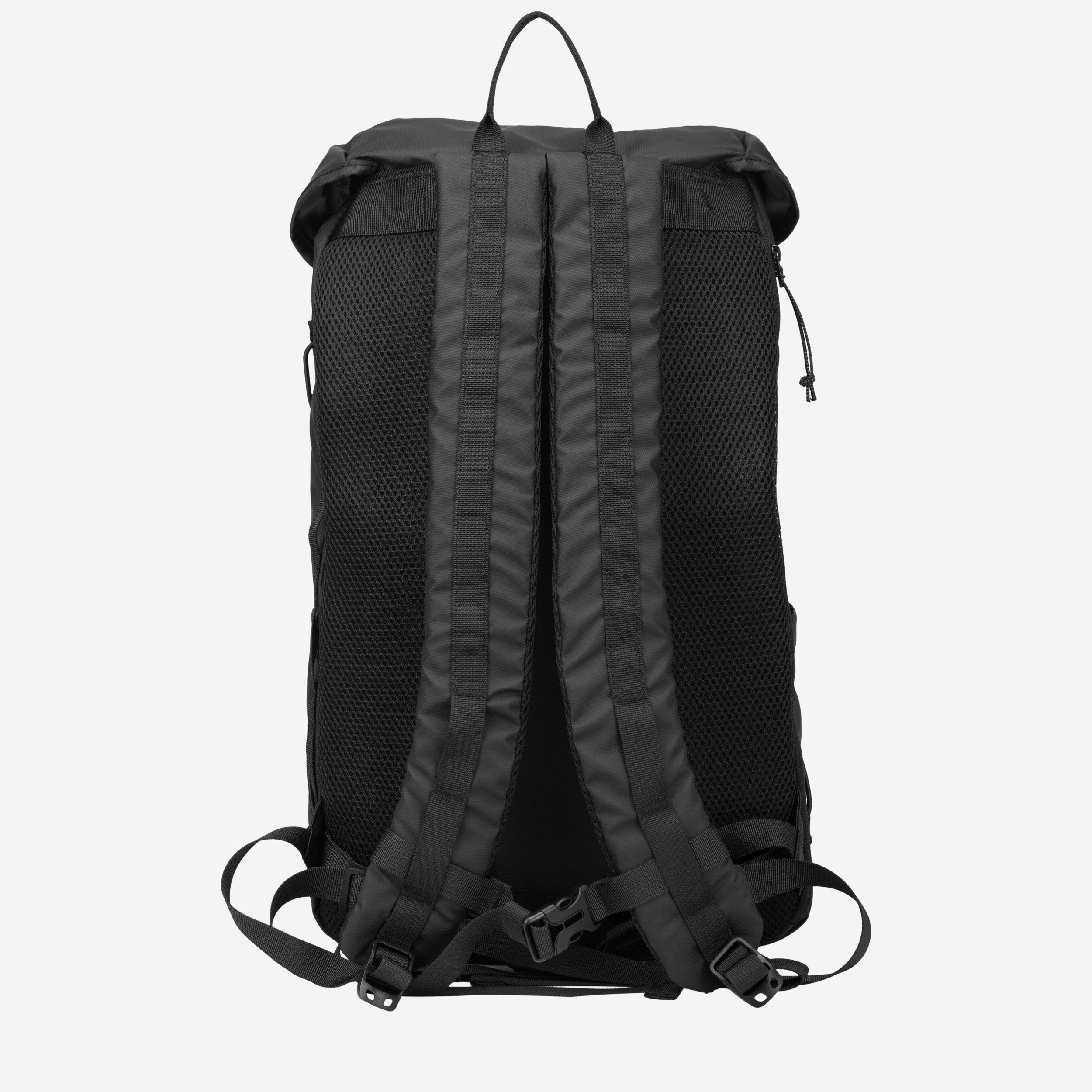 Elliker Wharfe Flap Over Backpack Black The Modern Draper